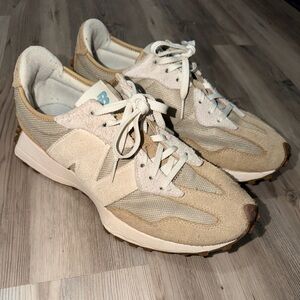 Mens New Balance 327- Beige Size 10